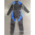 Wanita Wetsuit Neoprene Blue Diving Commercial